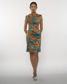 DRESSING PAULA | Jacquard Sleeveless Dress