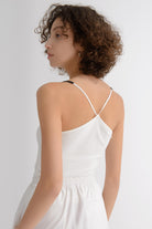 LAYERPLAN | Cotton Stretch Vela Buckle Camisole