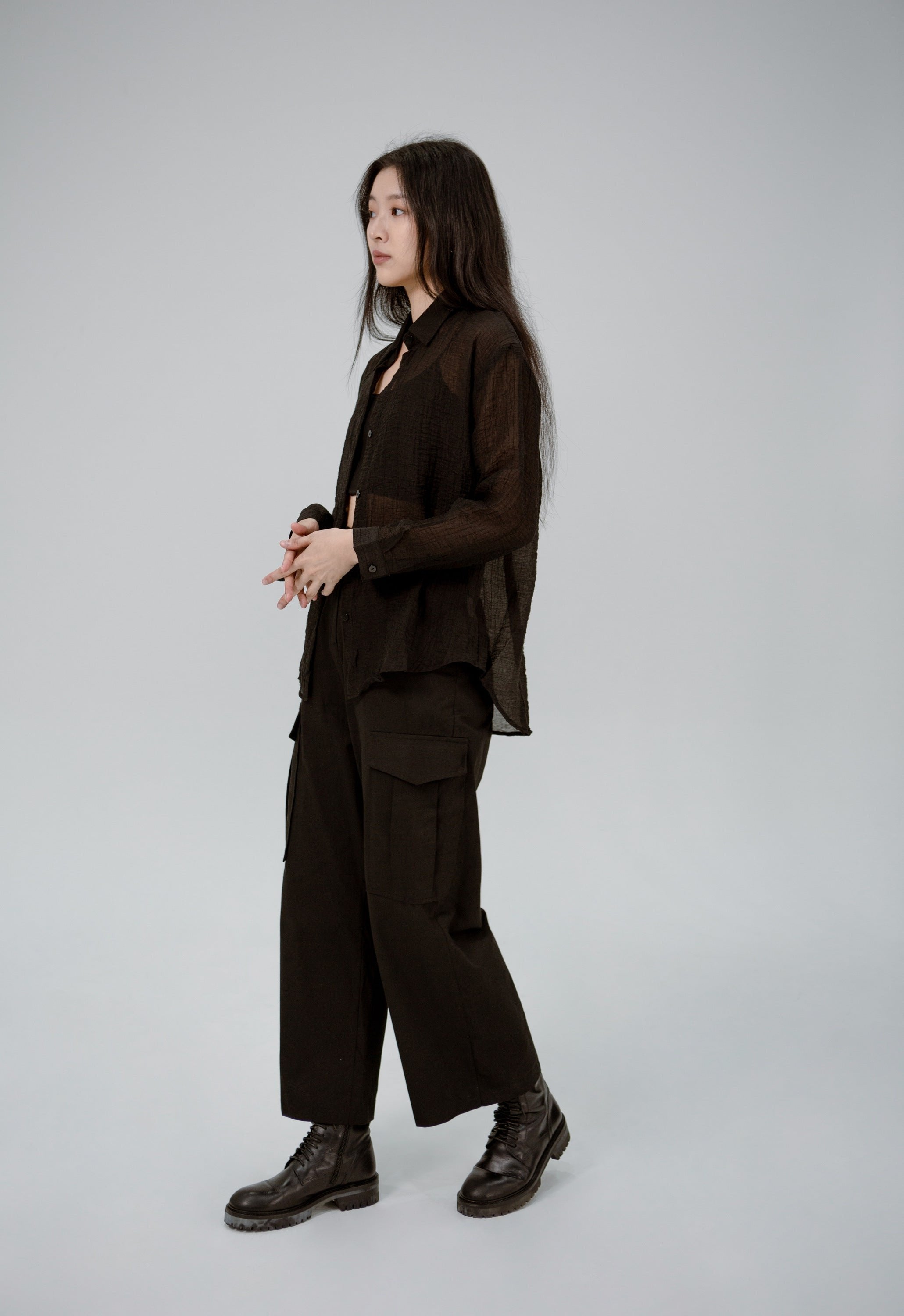 SAERO COLLECTIVE | Tencel Top | Black