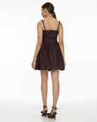 DRESSINGPAULA | Flared-Skirt Mini Dress