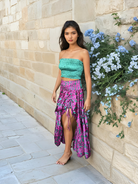 RAJA RANI | Modal Silk Tube Top & Skirt Set