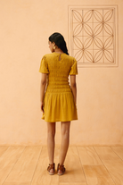 SUI | Golden Glow Kala Cotton Dress