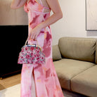 COCOONESE | Clasp Crossbody Bag - Rose of Versailles