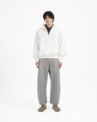 GRAYE | Quarter Zip Pullover - White