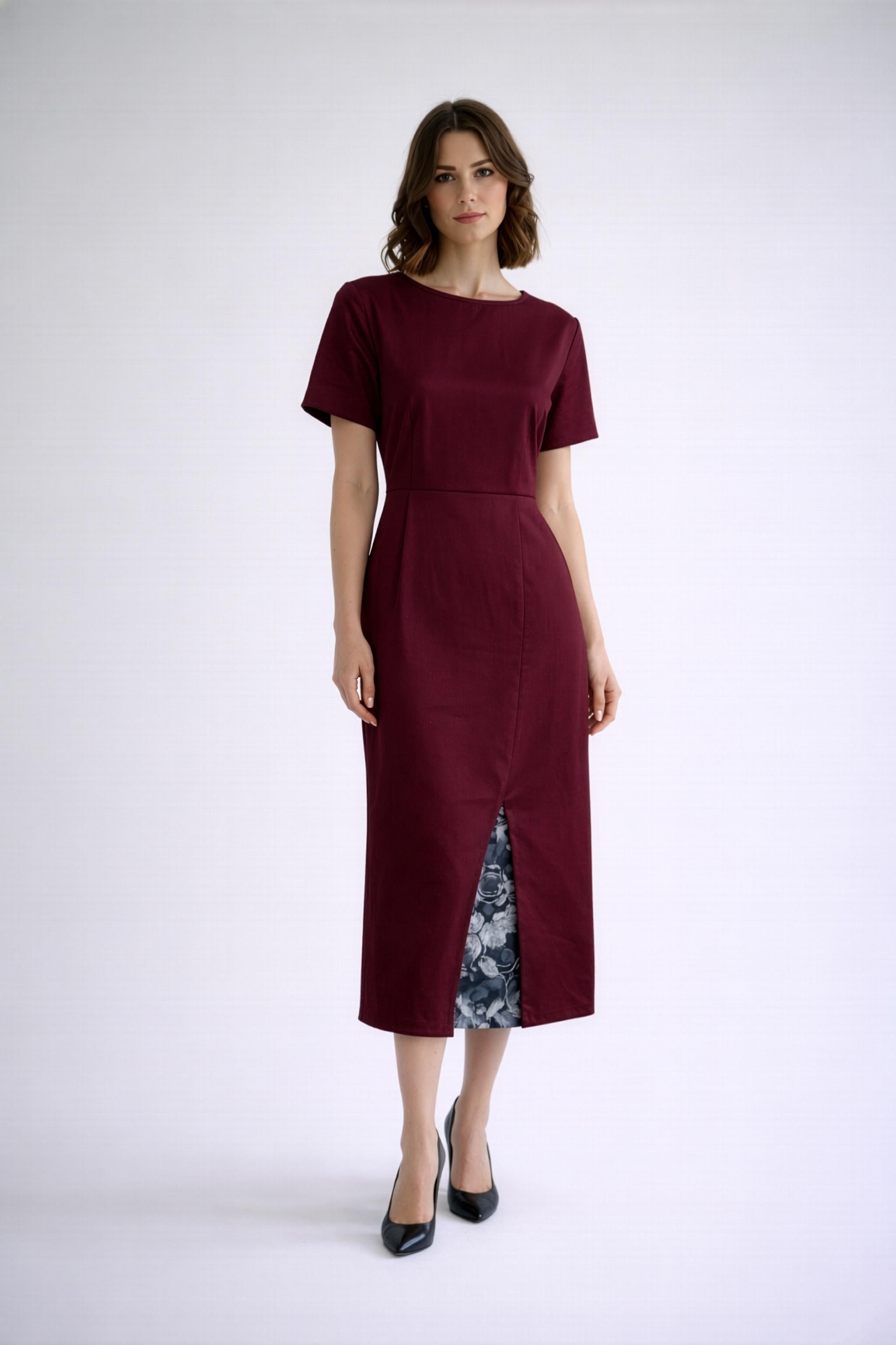 WOLF & BYRD | Crimson Echo Dress