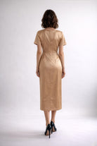 WOLF & BYRD | Golden Current Dress