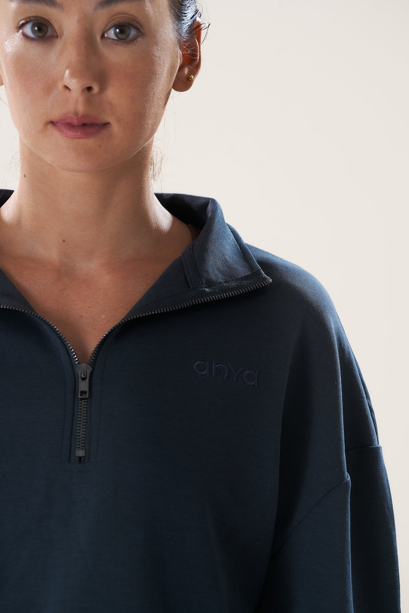 ANYA ACTIVE | Half Zip In Dive