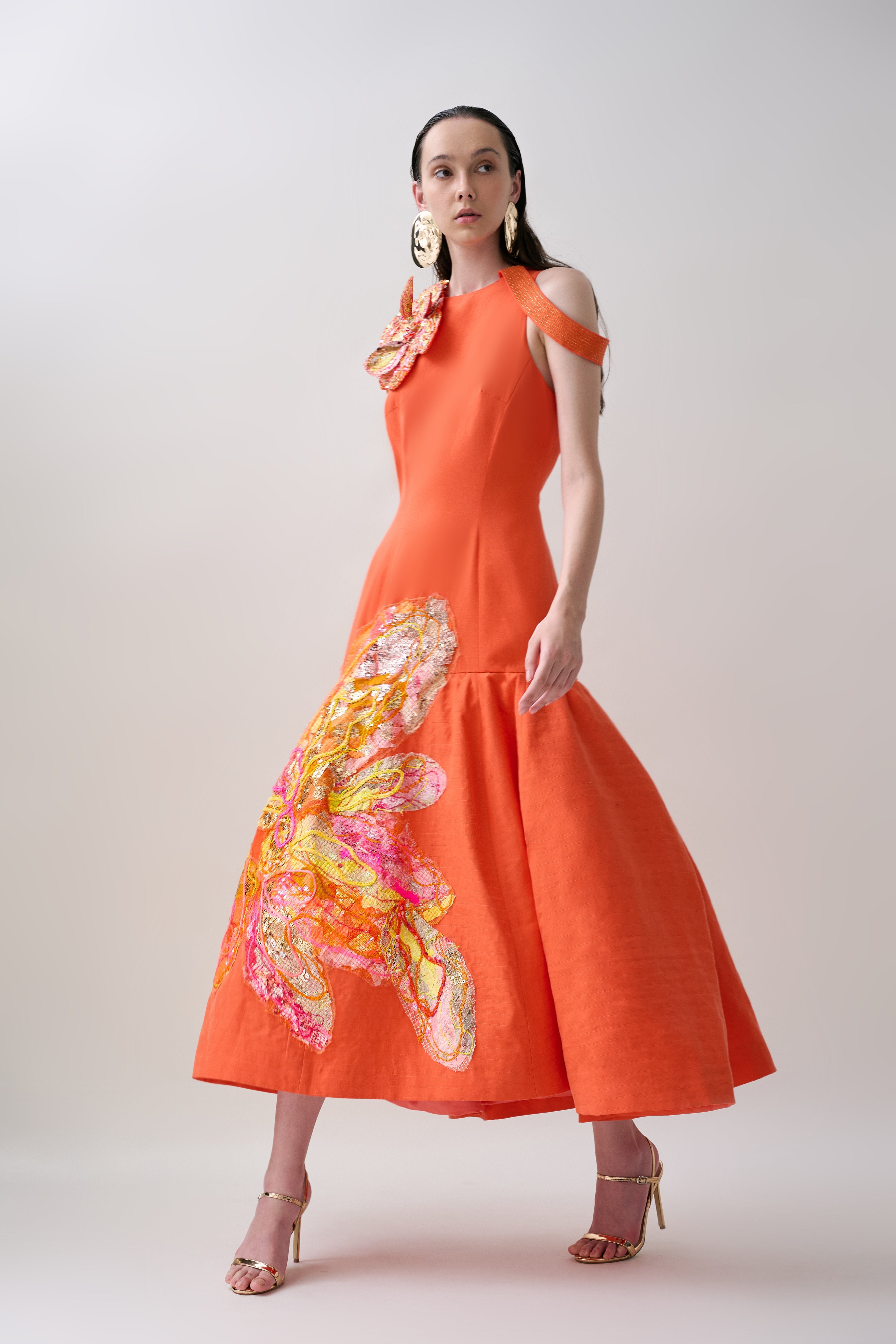 KHAAR | Delilah Midi Dress