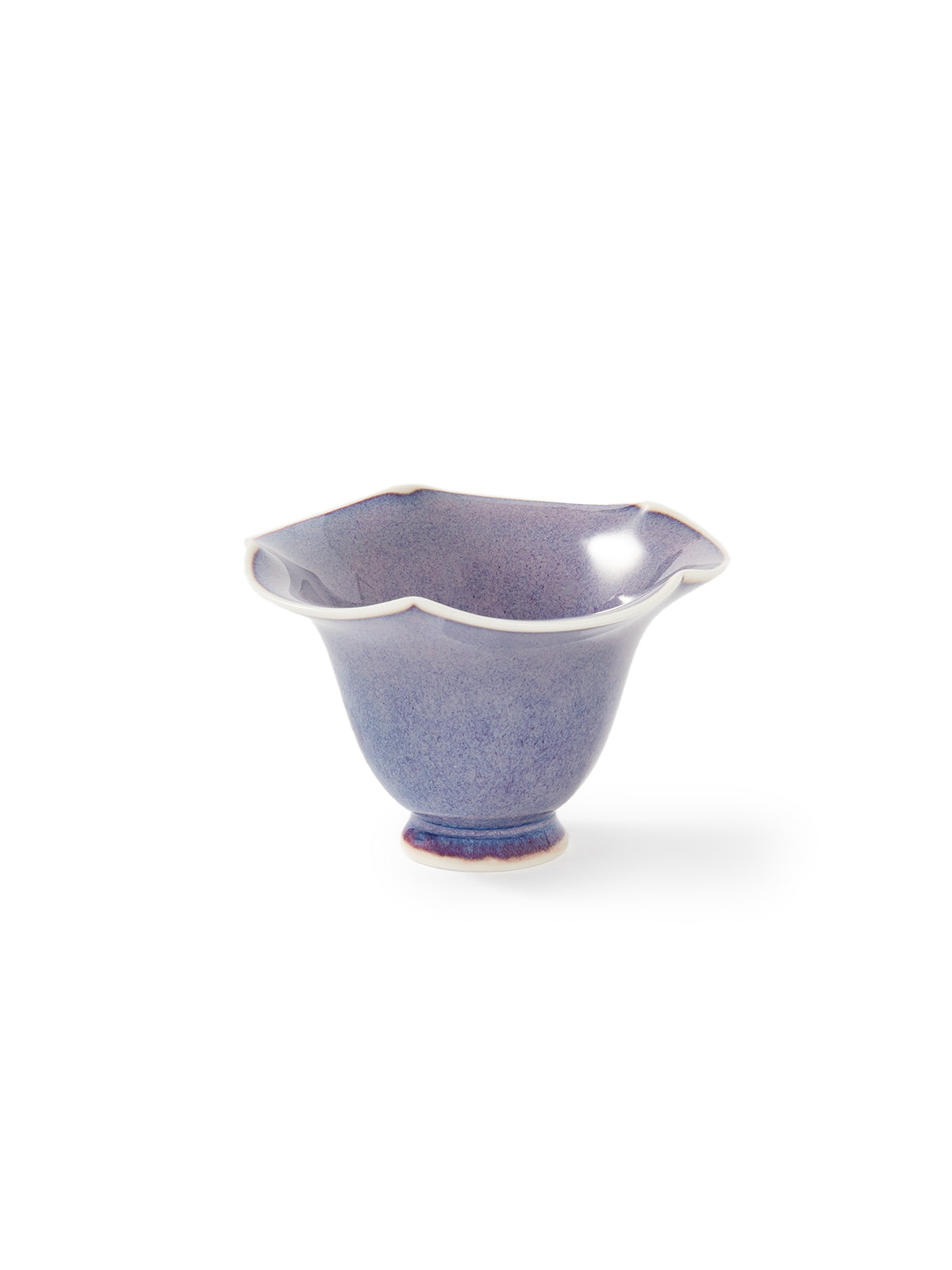 CRAFILAB | Purple & Floral Rim Cup