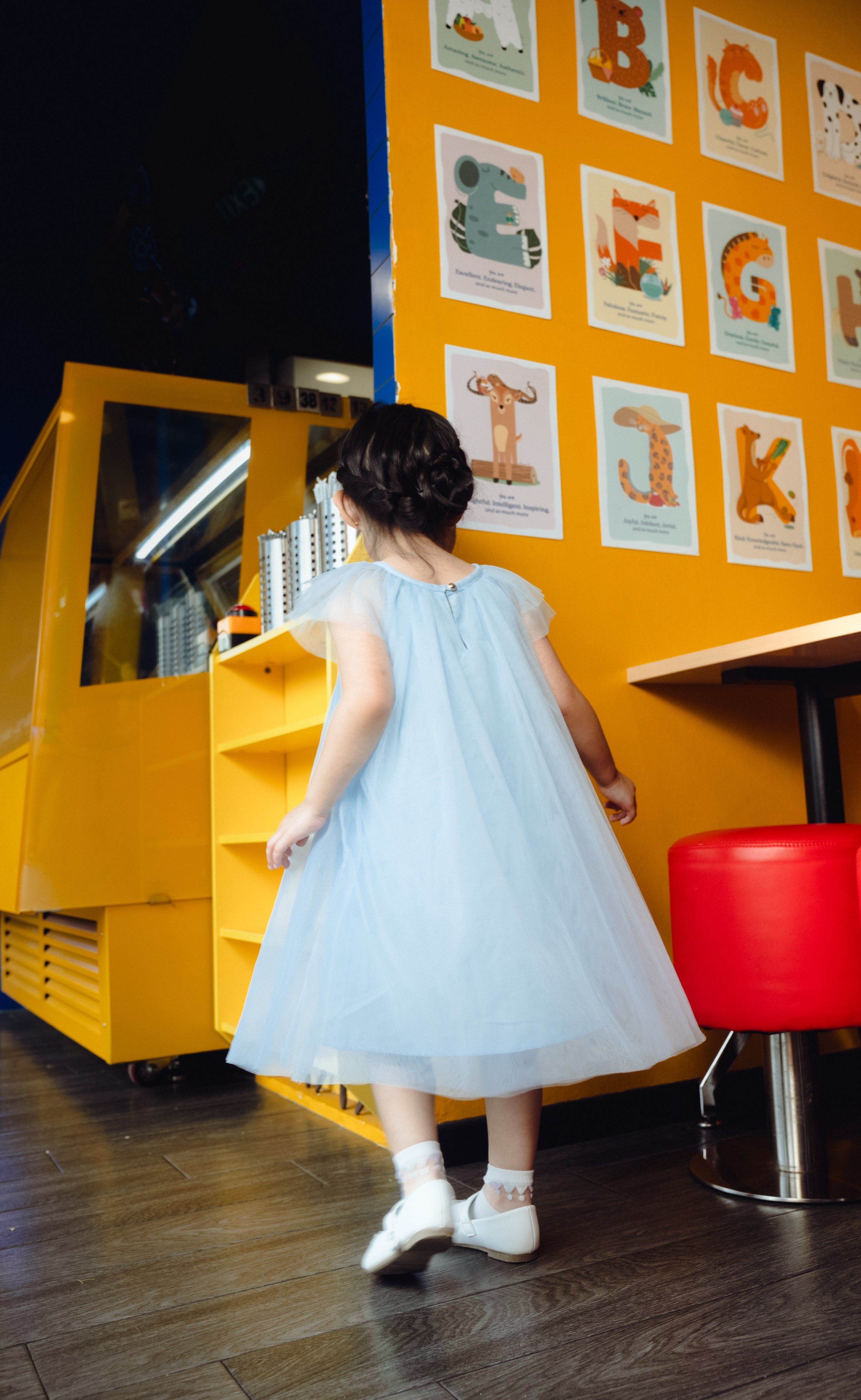 MAISON Q | Fairy Tulle Dress (Blue)