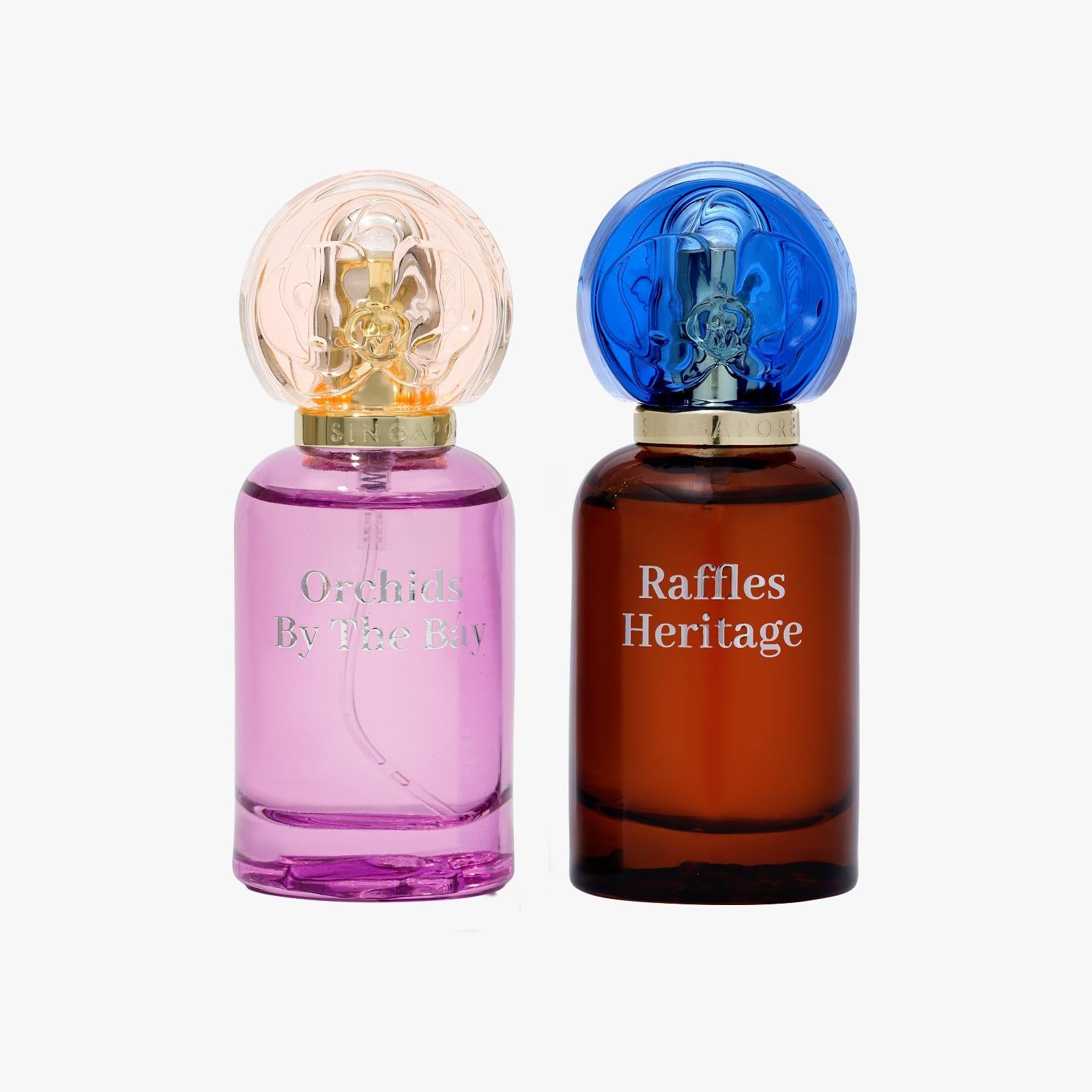 SINGAPORE MEMORIES | Orchids By The Bay + Raffles Heritage (20ml each)
