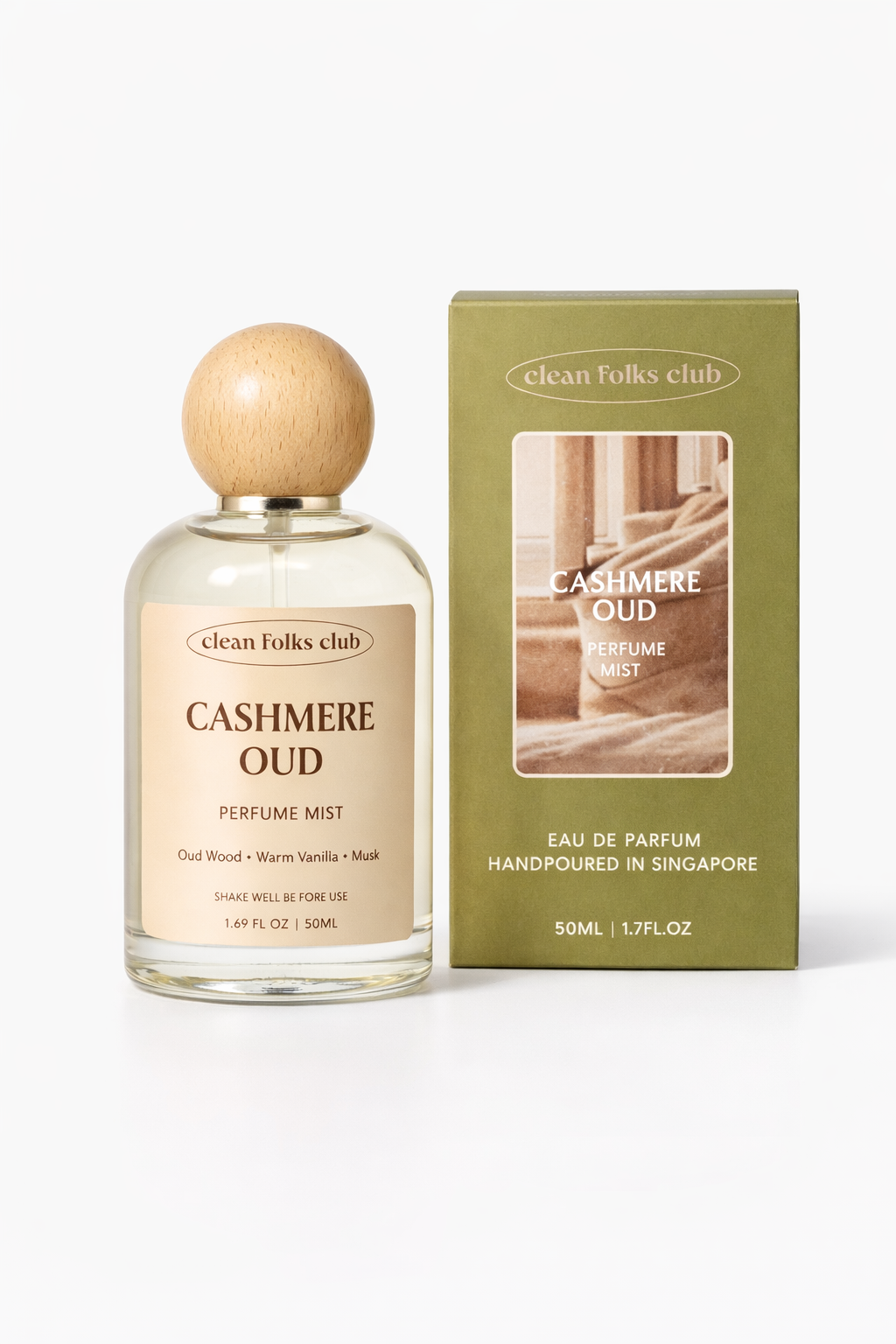 CLEAN FOLKS CLUB | Cashmere Oud Perfume Mist