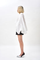 KHAAR | Pleated Crop Top