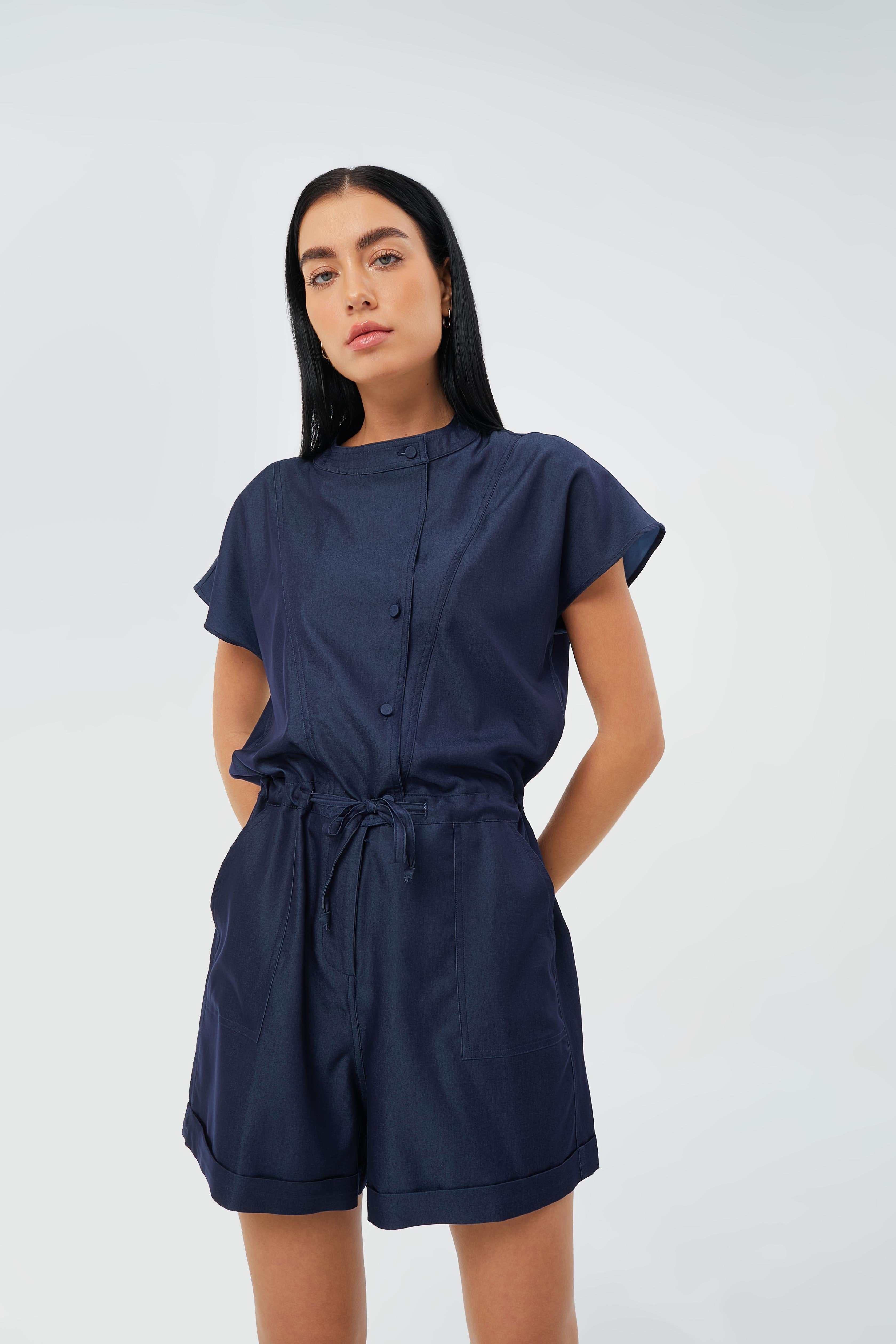 CAELI ECO LUXE | Cinched Romper