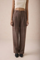 SUI | The Hazel Sun Handspun Handwoven Organic Cotton Trousers