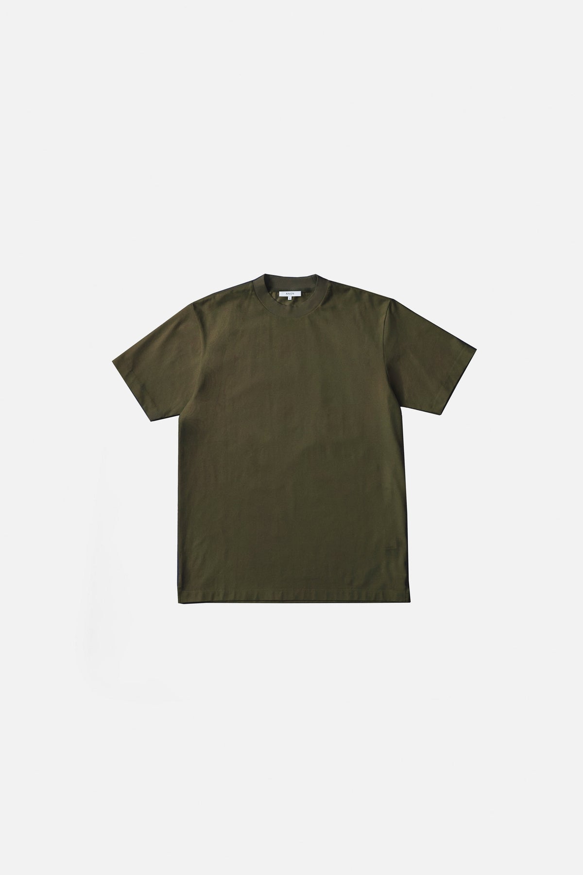 HOUSE OF ANON | Arlo Mock Neck Tee, Jersey
