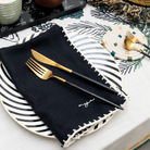MEJA | The Vintage Napkin - Jet Black (Set of 2)