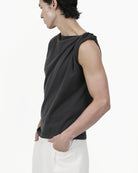 GRAYE | Twisted Knit Top - Charcoal