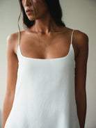 SAYA | MAE - Rounded Square Neck Maxi Dress