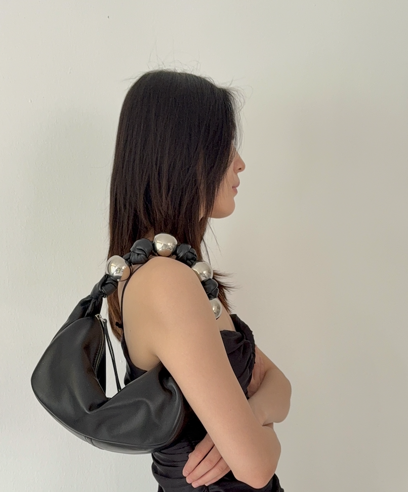 WU HAUS | Orba Lamb Leather Handbag