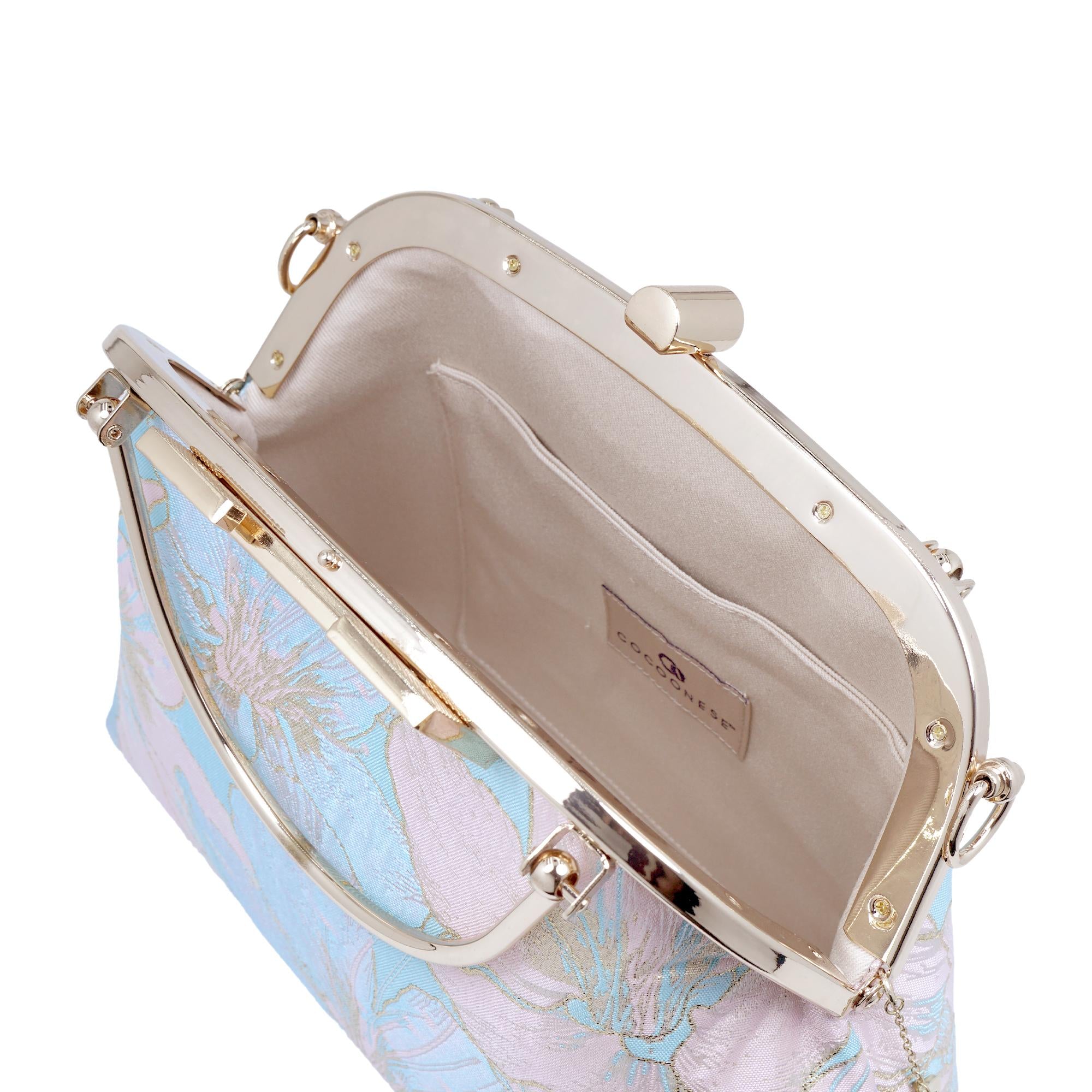 COCOONESE | Clasp Crossbody Bag - Gold Lily (LB)