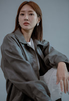 SAERO COLLECTIVE | Gajuk Oversized Jacket | Charcoal Grey