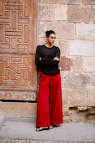 LAYERPLAN | Iska High-Waisted Flared Trouser