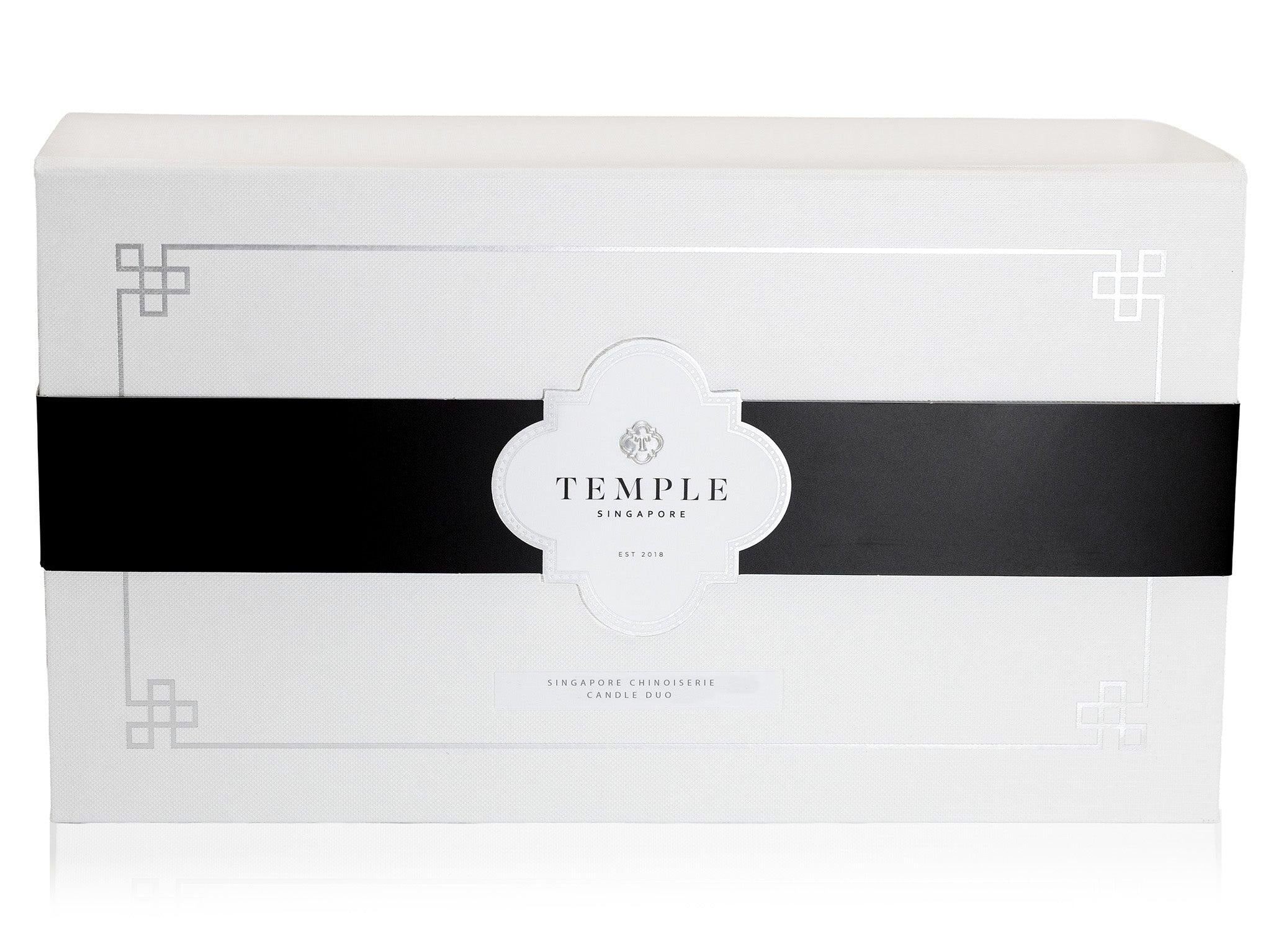 TEMPLE CANDLES | Chinoiserie Candle Duo Gift Box