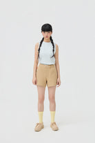 3EIGHTH | Yuru Knit Shorts Khaki