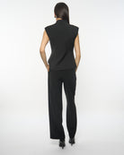 DRESSINGPAULA | Asymmetrical Wrap Vest