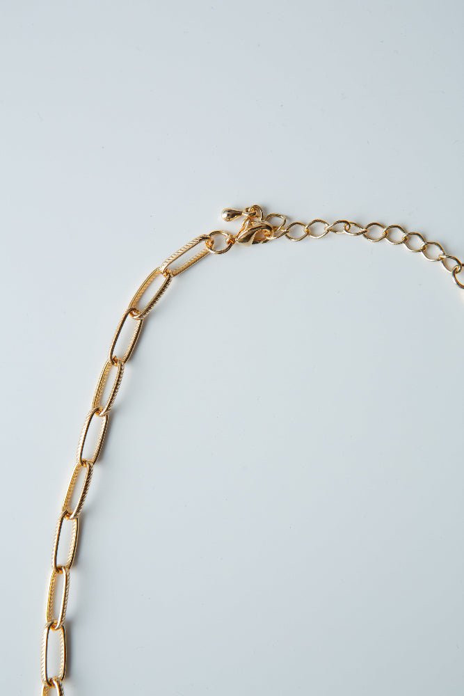 SAERO COLLECTIVE | Hayan Link Necklace | Gold