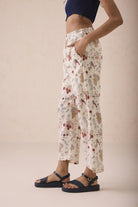 SUI | Under The Forest Sky Handspun Handwoven Organic Cotton Trousers