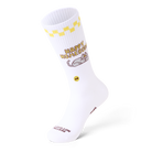 TALKING TOES | Happy Homebody Ribbed Crew Sock
