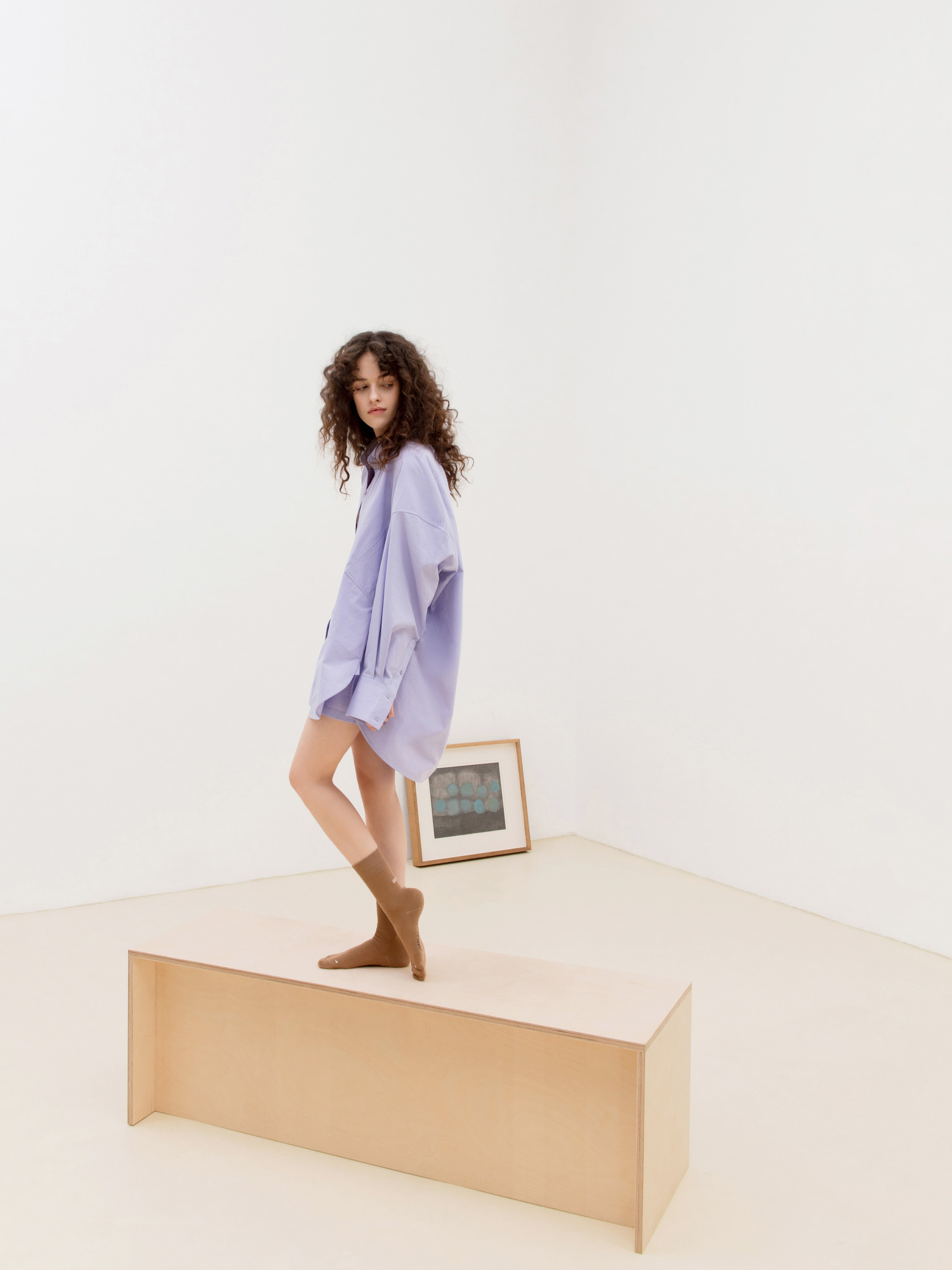 LAYERPLAN | Cirrus Pieced Oversized Shirt Layers