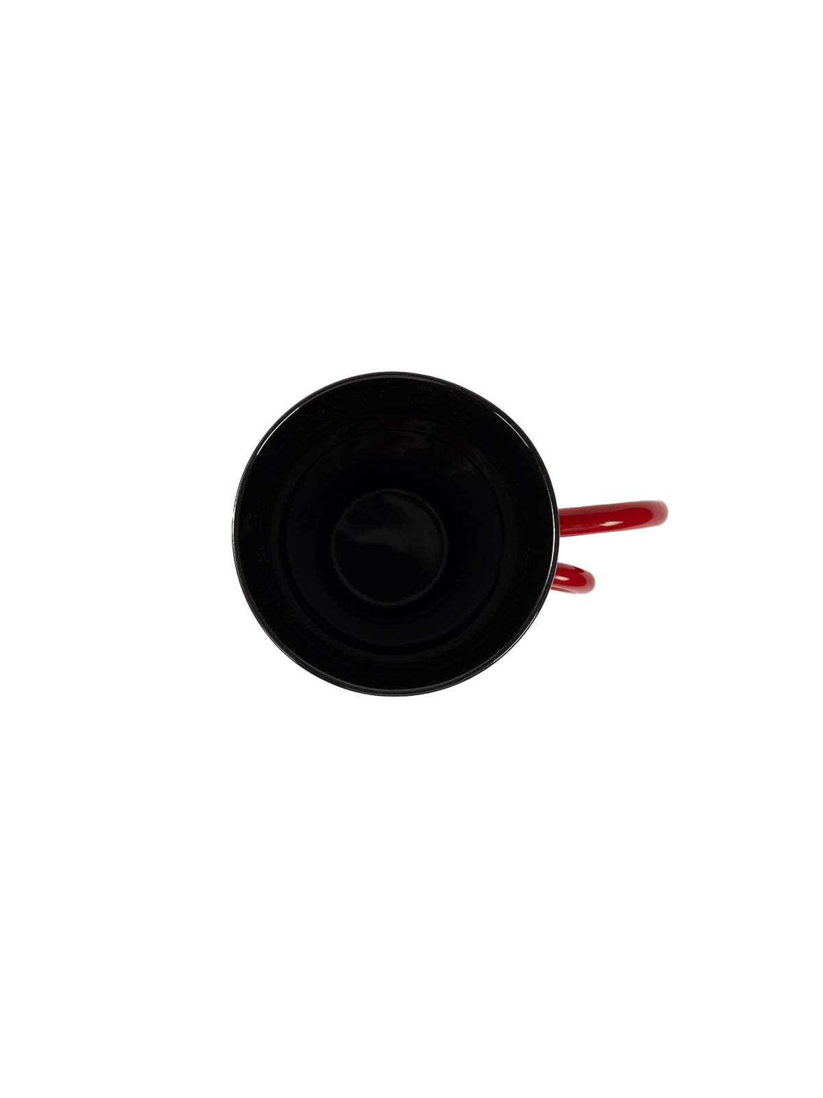 CRAFILAB | Vermilion Red & Double Handle Coffee Cup