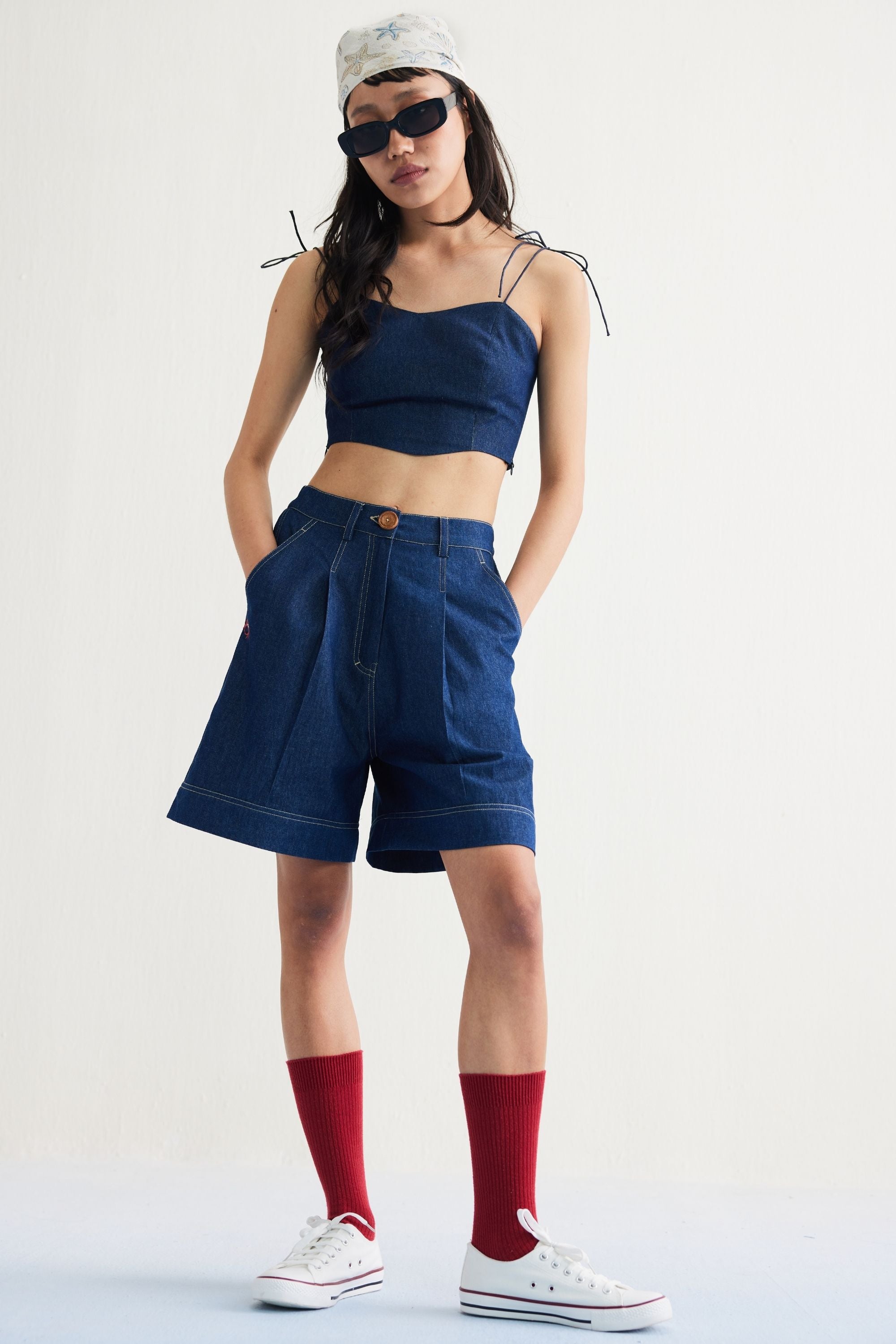 SUI | Deepwater Sustainable Denim Shorts
