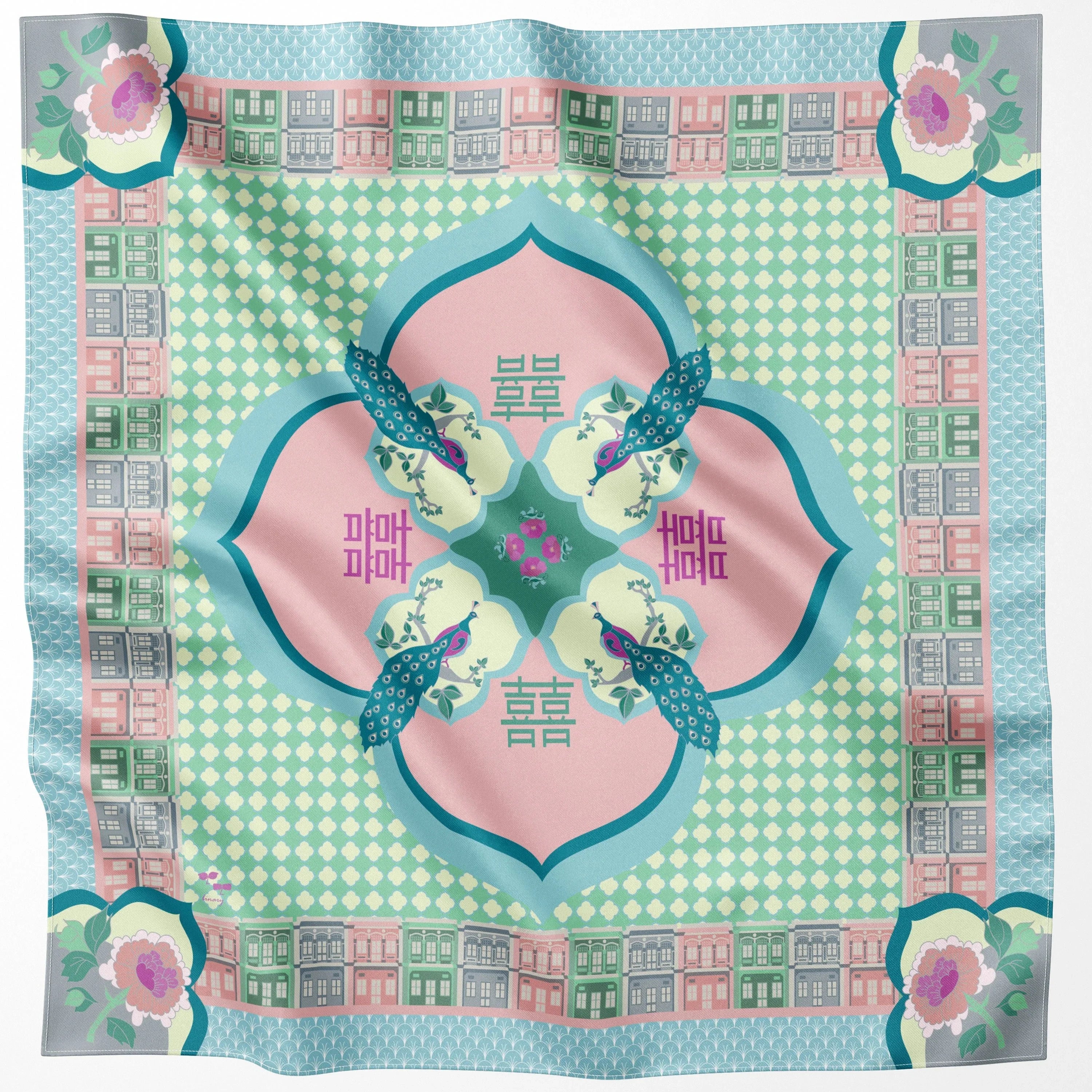 BINARY STYLE | Peranakan Opulence Re-Thread Scarf