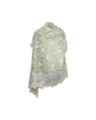 QUEENMARK | AN EMB Air Work Jaali 4 Sided Lace 7a