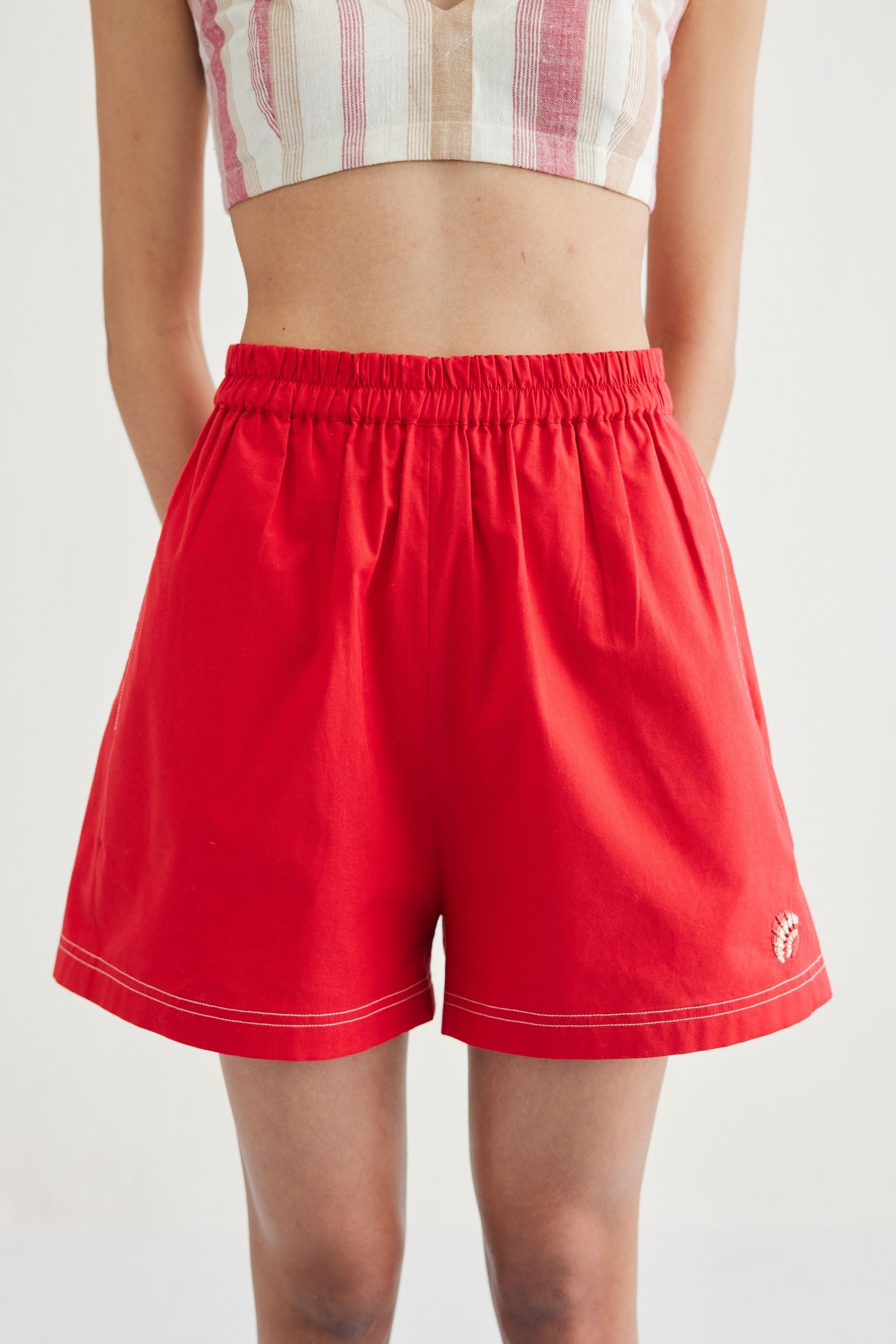 SUI | Seashell Summer Organic Cotton Classic Shorts