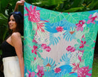 BINARY STYLE | Botanic Splendours Premium Silk Scarf