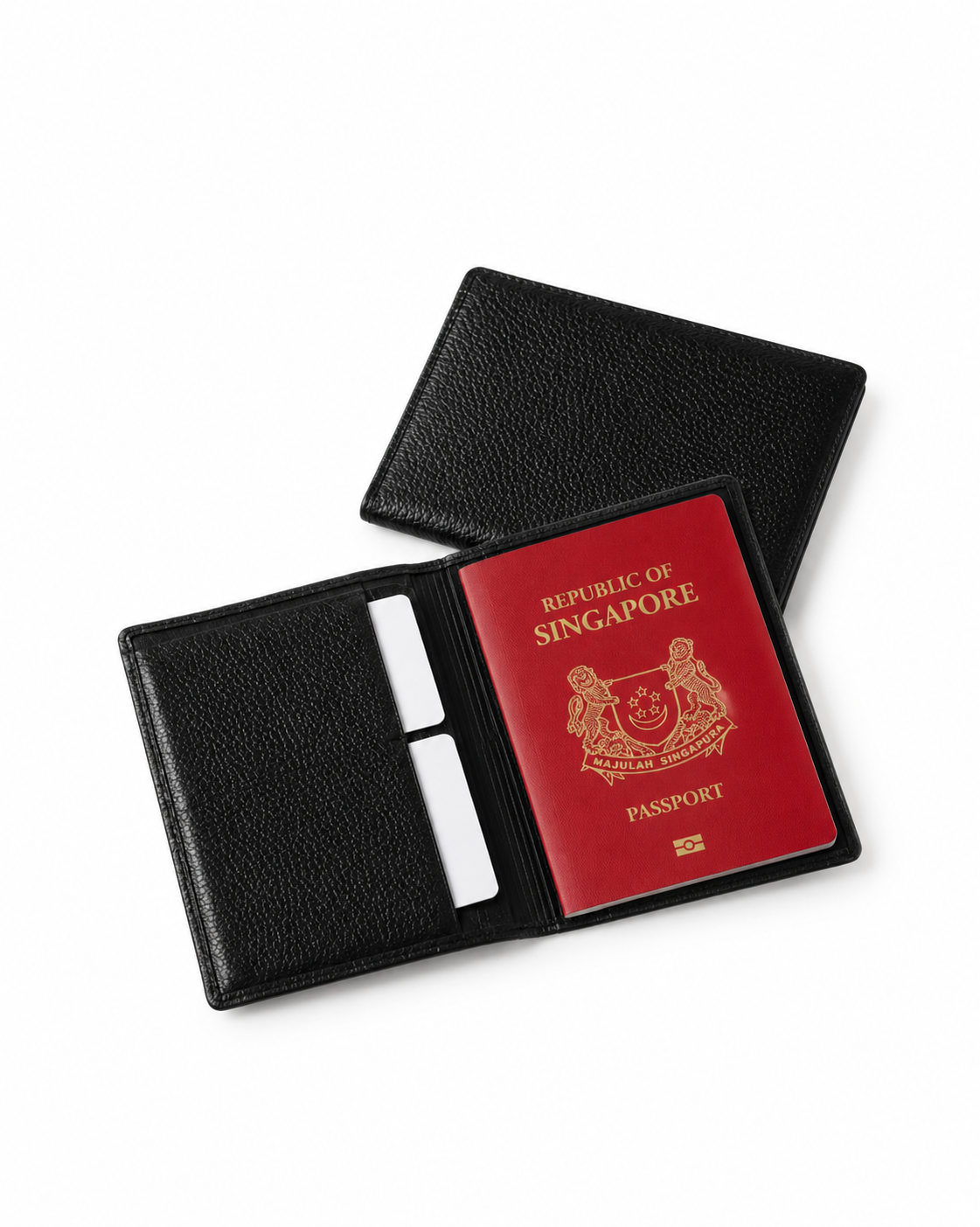 PROJET1826 x ARTOLOUIS | Passport Sleeve Black Bullhide