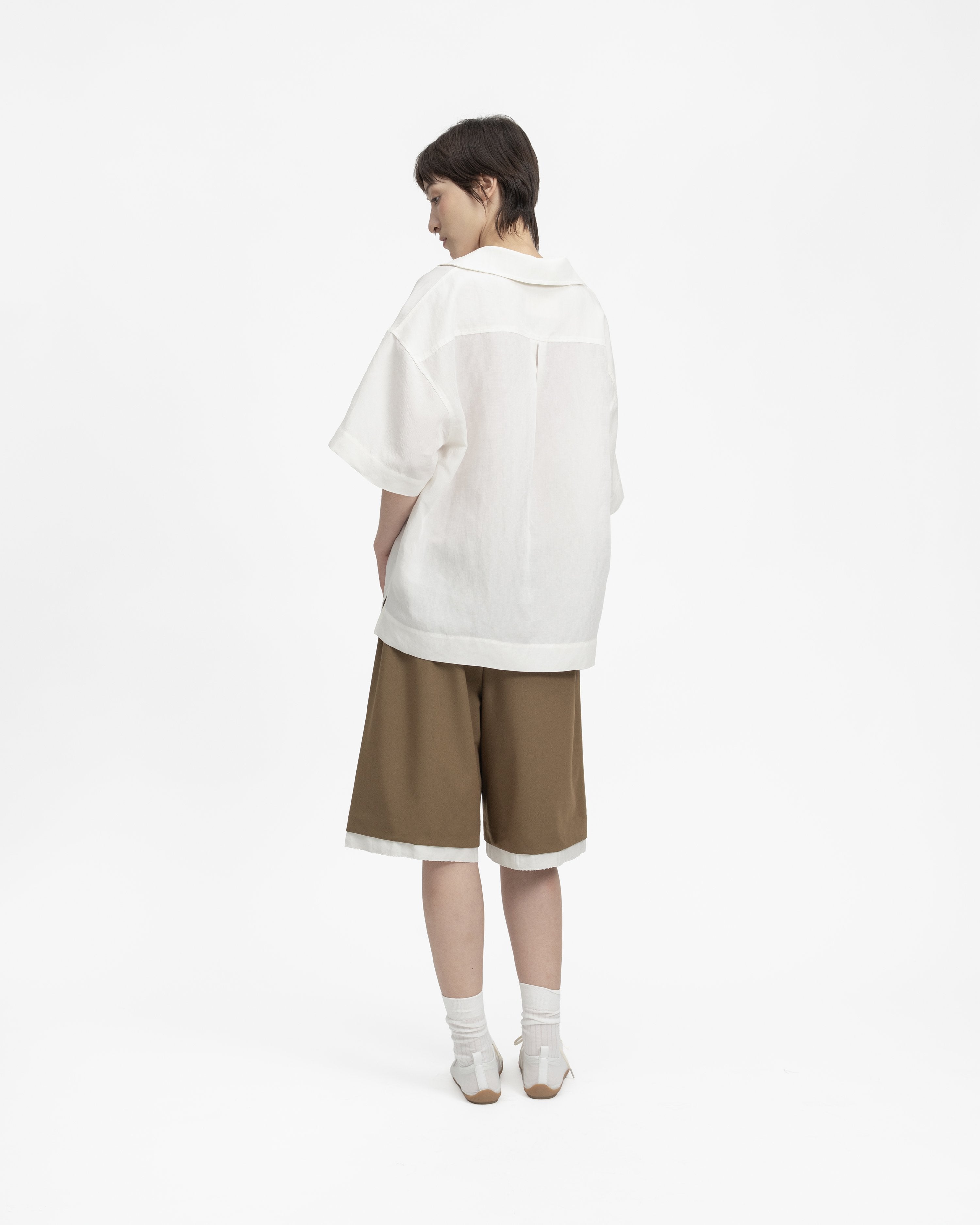 GRAYE | Paper Skipper Shirt White