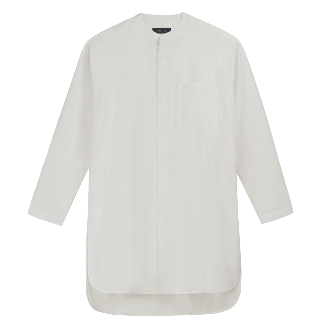 PROJET1826 | Longsleeve Tunic Shirt - White