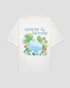 TALKING TOES | Certified Crybaby Oversized Tee - Cream