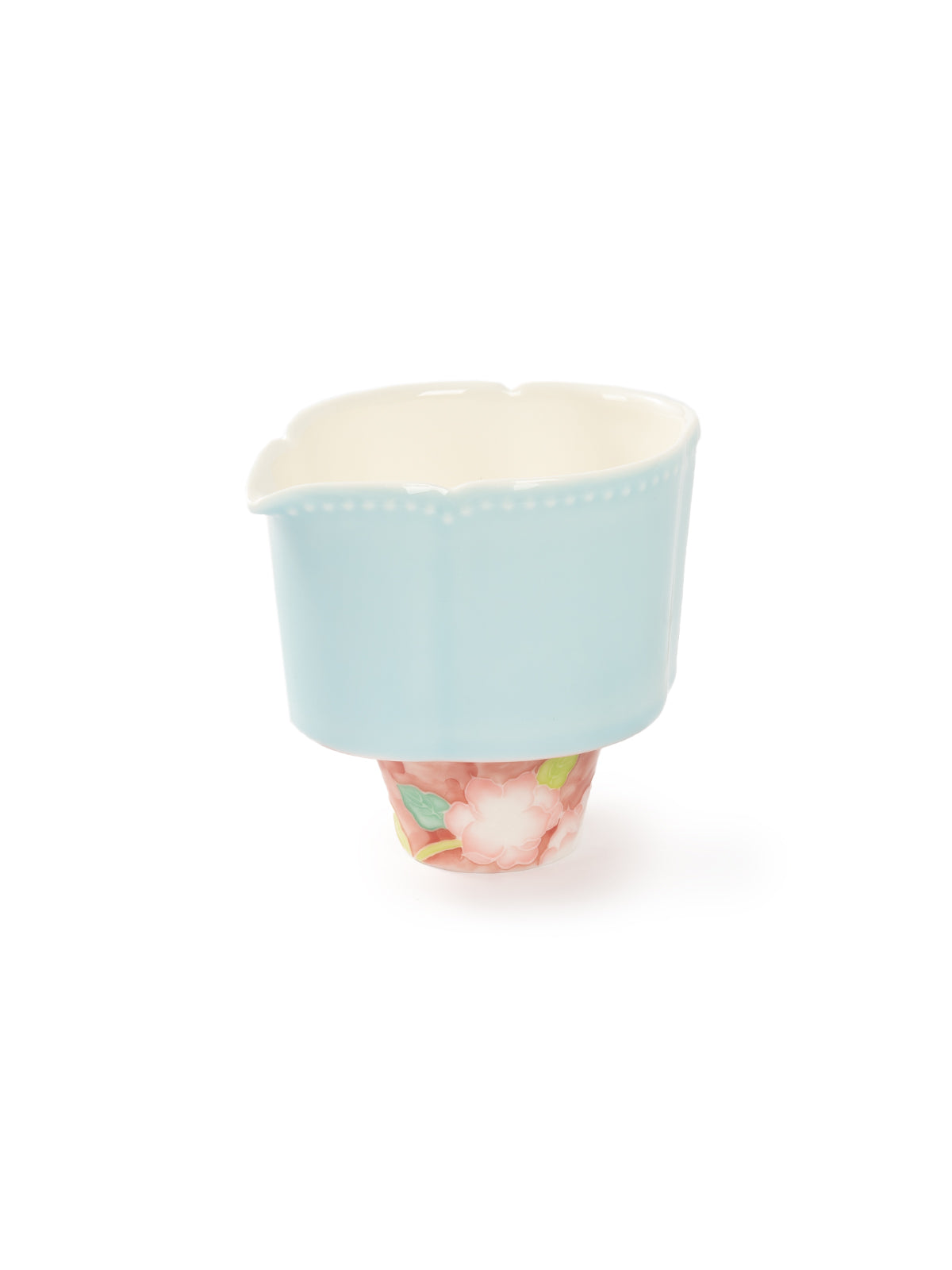 CRAFILAB | Light Blue & Rose Ruyi Fair Cup