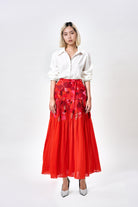 KHAAR | Scrap Midi Skirt