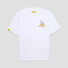 TALKING TOES | Happy Homebody Oversized Tee | White