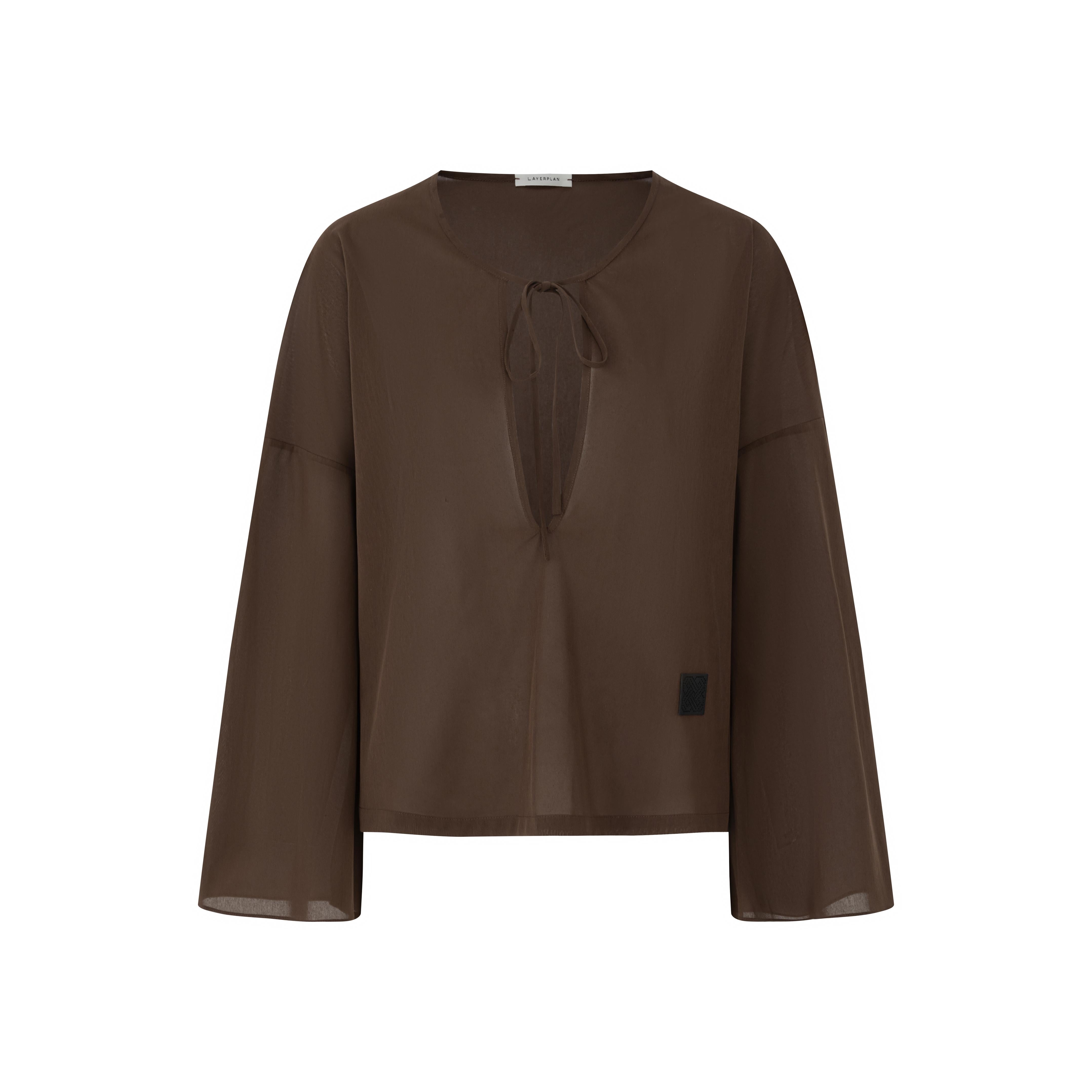 LAYERPLAN | Voyage Front Tie Blouse