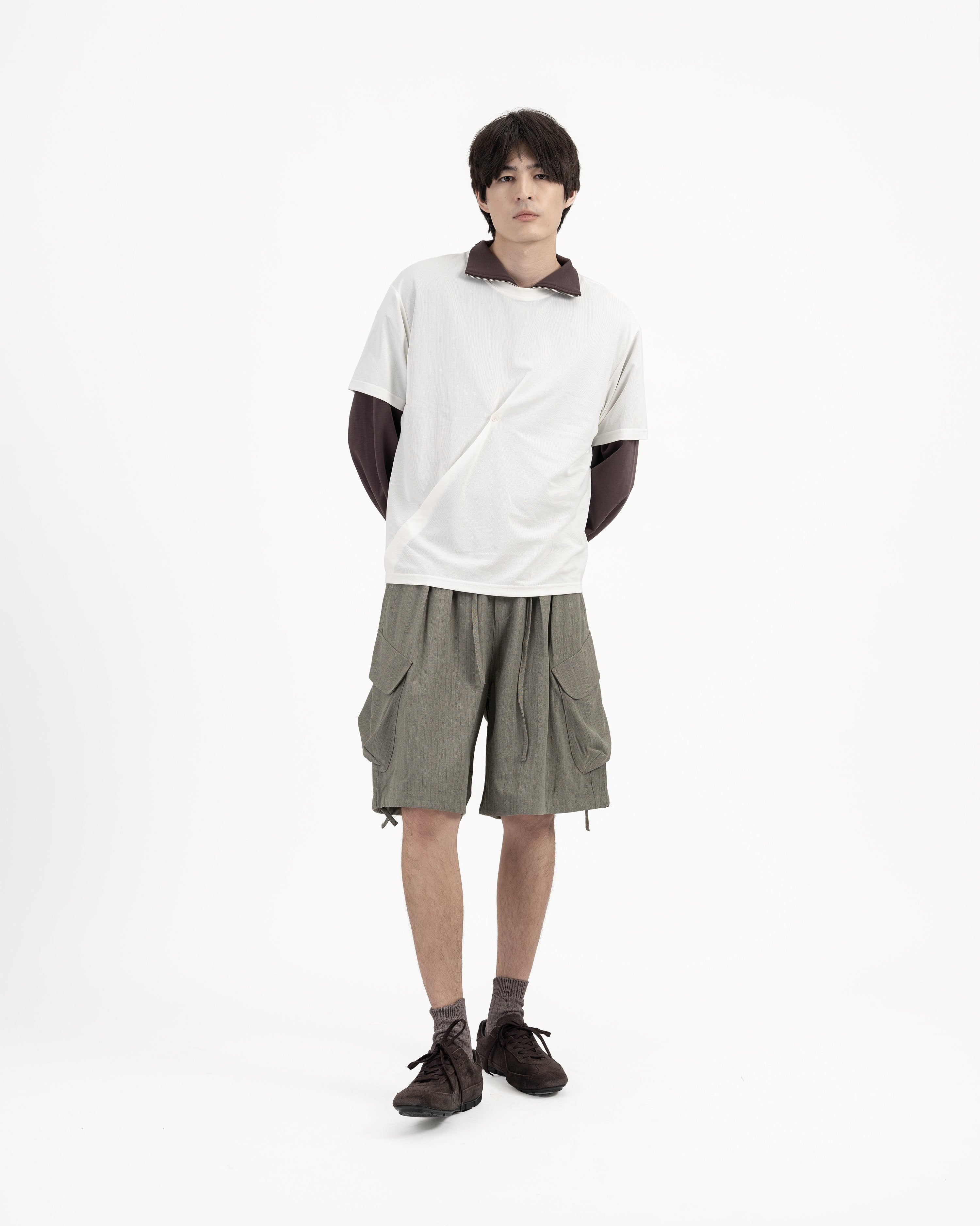 GRAYE | PaperDry™ Pleated Tee
