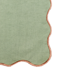 MEJA | The Aventure Africaine’ Cocktail Napkin - Oil Green Solid (Set of 2)